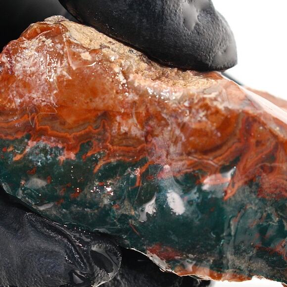 2.746oz Idaho Sunset Lone Juniper Jasper Agate Rough Raw Natural Rare Low Stock
